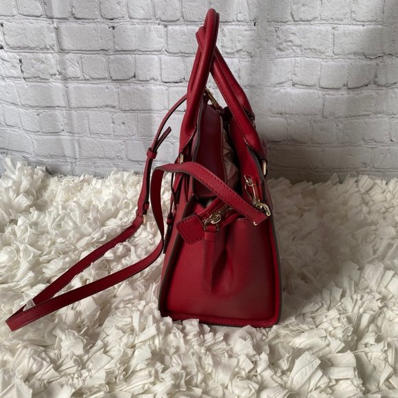 Kate Spade Cameron Satchel/Shoulder Bag Rosso Red - Picture 3 of 8